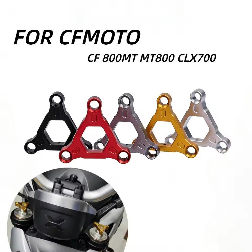 Dành Cho CFMOTO MT800 CF800MT CLX700 700CLX Phụ Kiện Xe Máy Treo Trước Dĩa Tải Trước Điều Chỉnh Nắp 