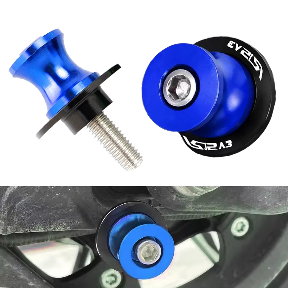 Yamaha R15 V3 YZF Với R15 Logo 2019 2020 2021 Tay Xoay Trượt Ống Cuộn M6 Đứng Vít Bao R15V3 6MM Phụ 