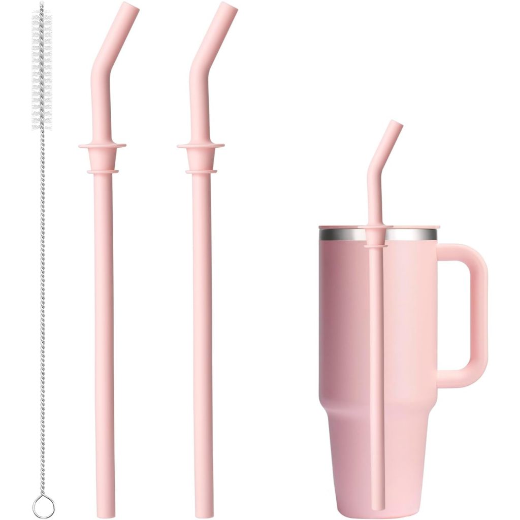 2 Chiếc Bấm Ống Hút Thay Thế & 1 Máy Hút Ống Hút Tương Thích Với Bình Thủy Điện Du Lịch Tumbler 20 /