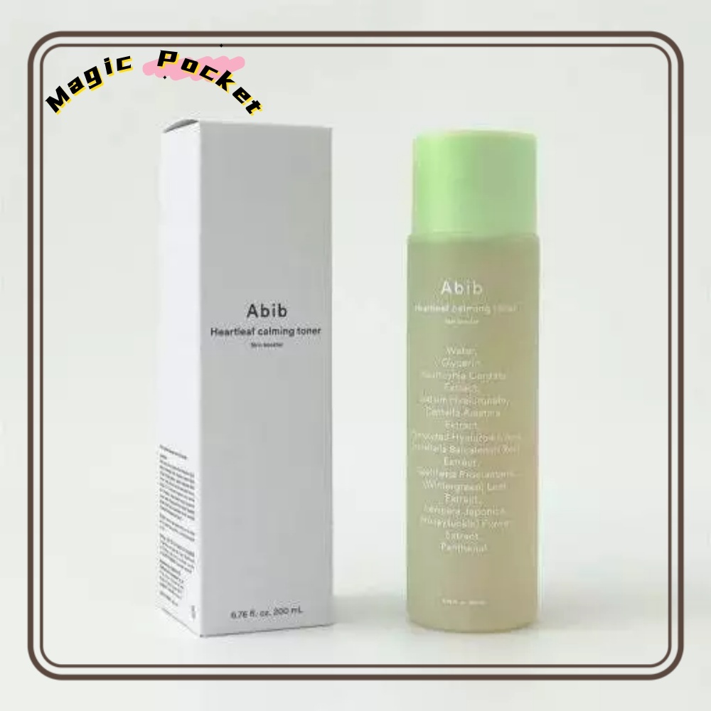 Kem dưỡng da Abib Heartleaf Calming Toner (200ml)