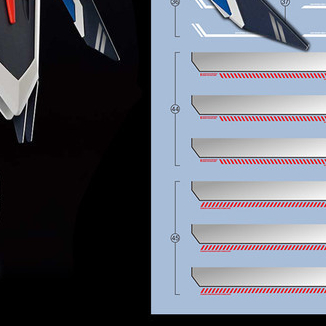 EVO HG 1 / 144 SEED rising FREEDOM decal trượt nước EOHG023