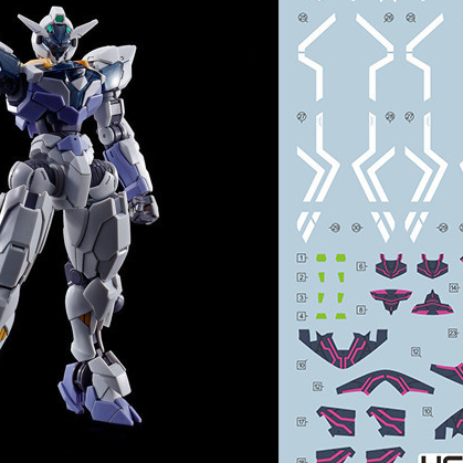 20250710 Decal trượt nước EVO cho PB HG 1 / 144 TWFM LFRITH JIU (không có hình, không có mẫu) EOHG00