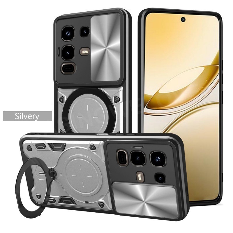 Ốp Điện Thoại Cho Infinix Note 50s Note 50 Pro Pro + 50X 50S 50 Plus 4G 5G 2025 Giáp Nhẫn Đứng Giá Đ