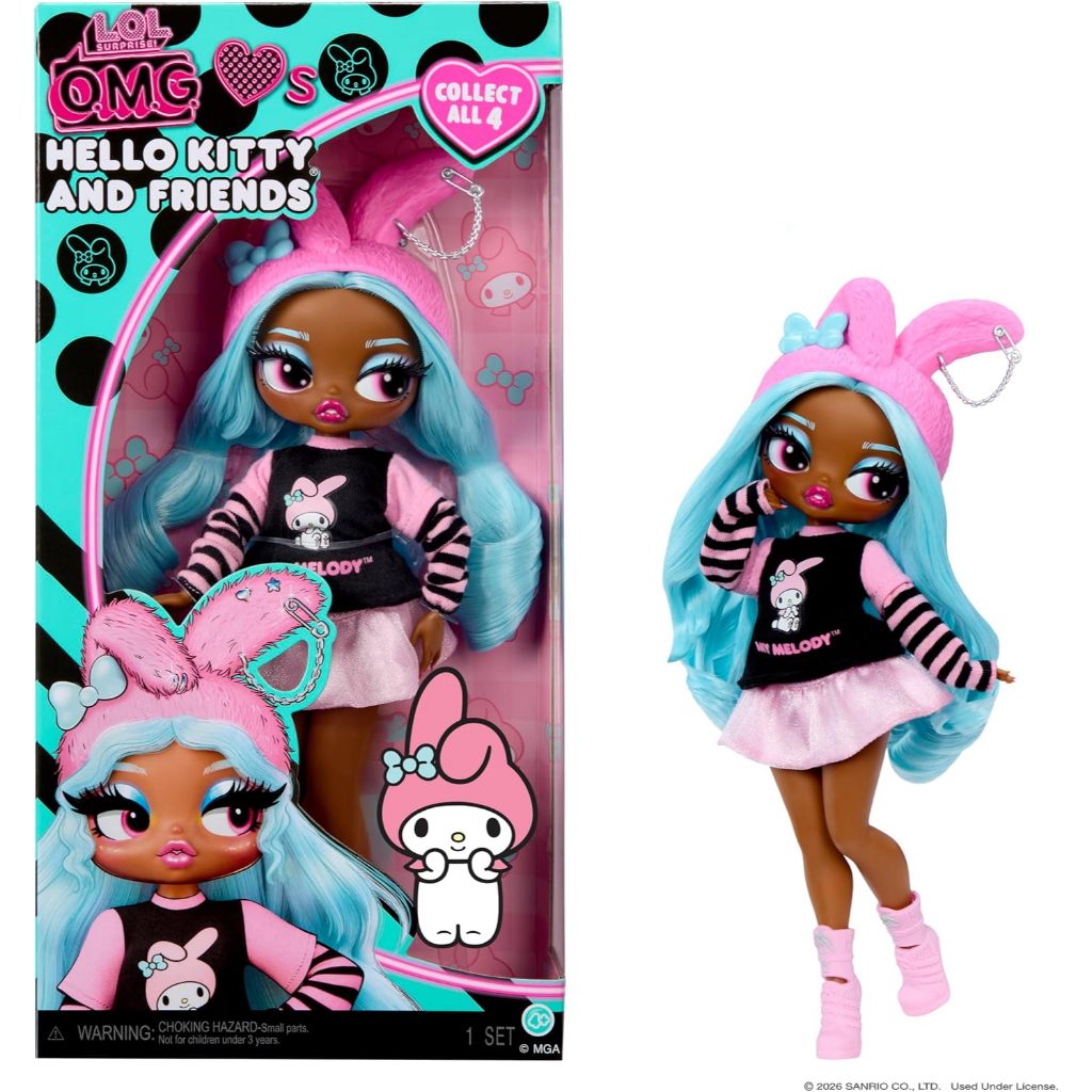 LOL SURPRISE LOL Bất ngờ L.O.L. bất ngờ Bất ngờ OMG Loves Hello Kitty and Friends – My Melody – Búp 