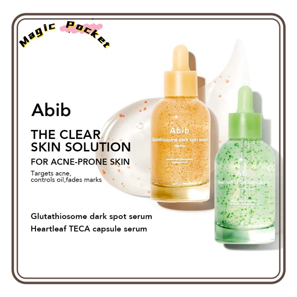 ABIB Serum - Tinh Chất Cam Glutathione & Bạc Hà Cá Xanh - Làm Sáng Và Phục Hồi Da - 50ml