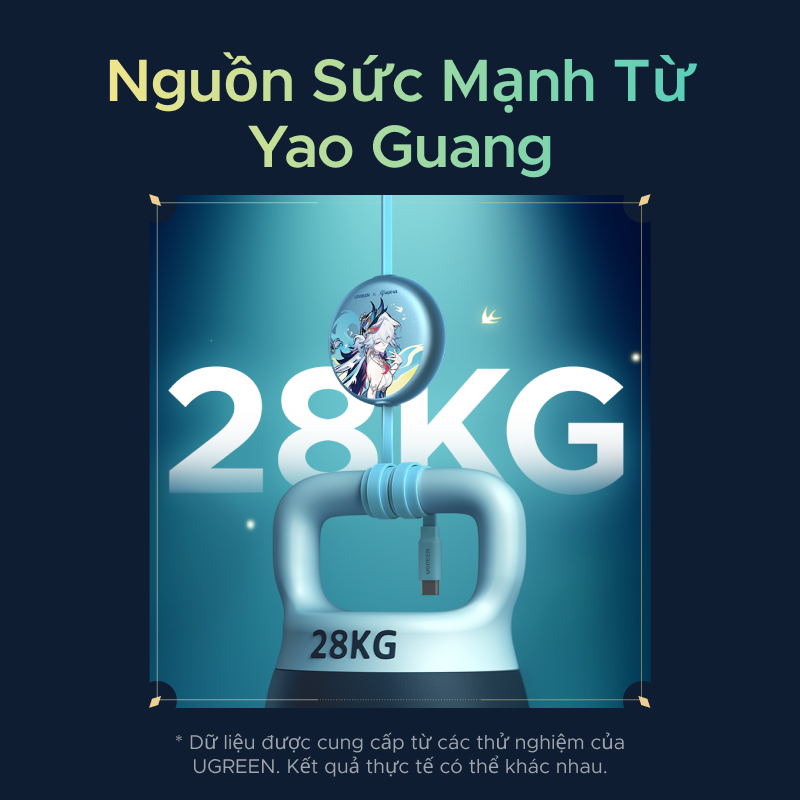 UGREEN Cáp dữ liệu sạc có thể thu vào Phiên Bản Honkai: Star Rail 100W USB-C sang USB-C Hỗ trợ cáp sạc nhanh Samsung 45W cho iPhone 17 Pro Max | BigBuy360 - bigbuy360.vn