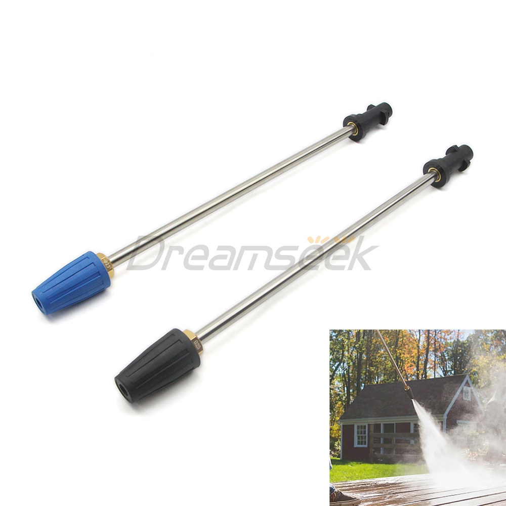 Áp Lực Cao Máy Giặt Nước Xịt Đầu Vòi Phun Cho Karcher K2 K3 K4 K5 K6 K7 4000PSI Mở Rộng Đũa Phép Đầu