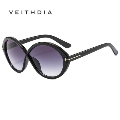 VEITHDIA Mới Hợp Thời Trang Nữ Kính Mát Khung Lớn Chống Tia UV400 Tiệc Lái Xe Thời Trang Kính Chống Nắng Phong Cách Đường Phố 68298
