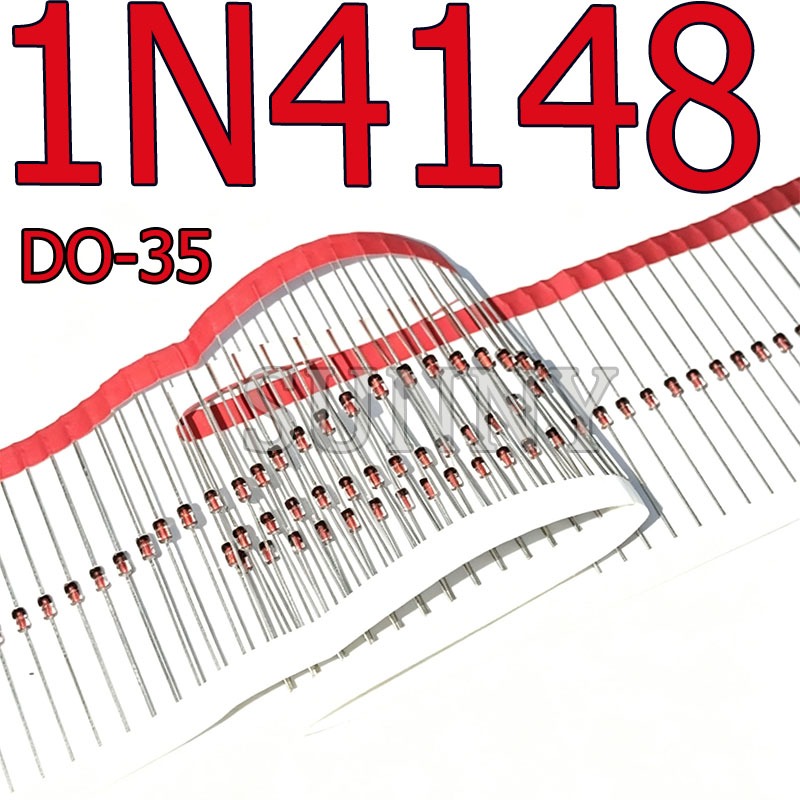 50 ~ 200 Chiếc Hàng Mới Chính Hãng 1N4148 IN4148 DO-35 Bao Bì Lớn Hàng Có Sẵn