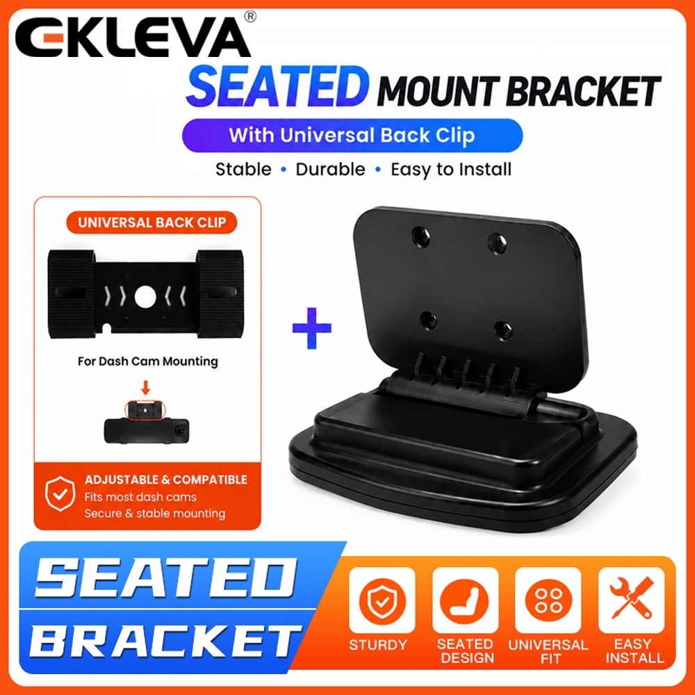 EKLEVA Giá đỡ camera hành trình DVR  bằng hợp kim nhôm dành cho xe hơi