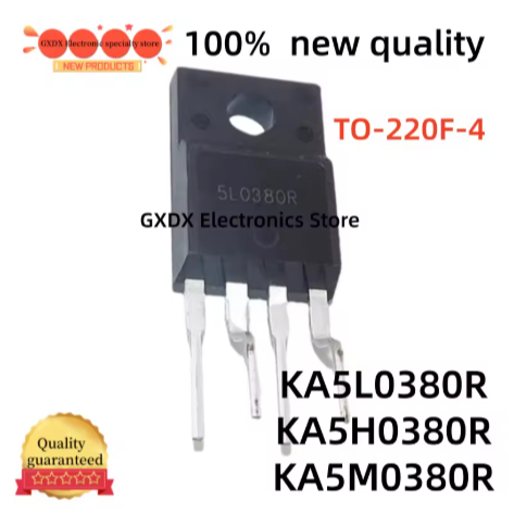 5 CÁI 100% mới 5L0380R KA5L0380R KA5H0380R 5H0380R KA5M0380R TO-220F-4 LCD mô-đun quản lý điện