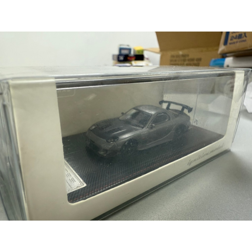 Mô hình đánh lửa 1 / 64 IG2061 Mazda RX-7 (FD3S) RE Amemiya Titanium Grey