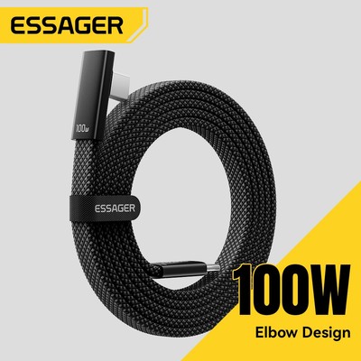 Cáp dữ liệu bện Essager C-C100W với Chip đánh dấu điện tử Lưu trữ dễ dàng cho ip