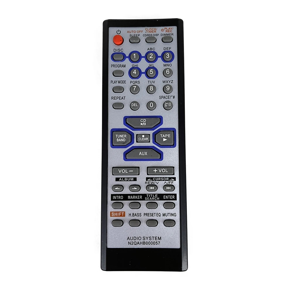 N2QAHB000057Thích hợp cho hệ thống âm thanh nổi Panasonic CD Điều khiển từ xa hồng ngoại SC-AK330 SC