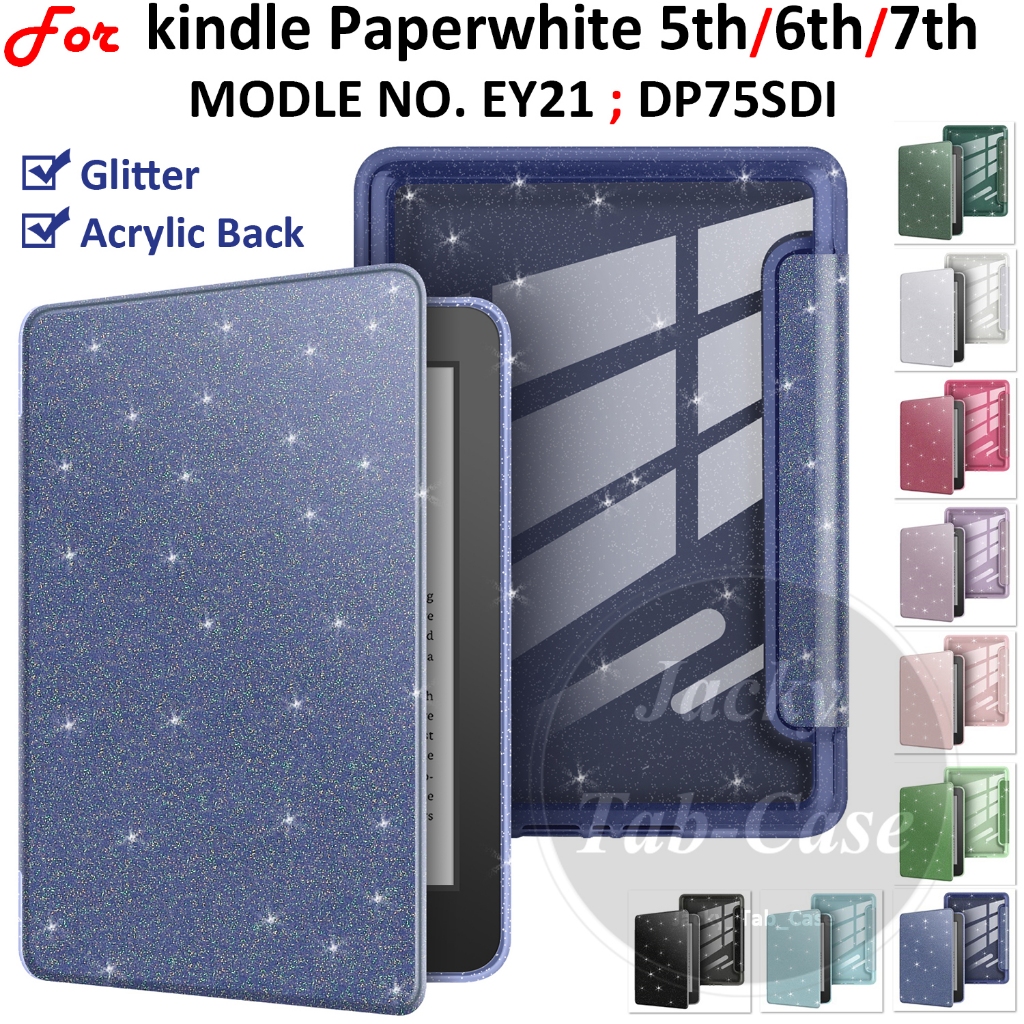 Ốp Acrylic Lấp Lánh Cho kindle Paperwhite 5th 6th 7th Thế Hệ 6 "eReader KPW 1 2 3 4 5 6 DP75SDI EY21