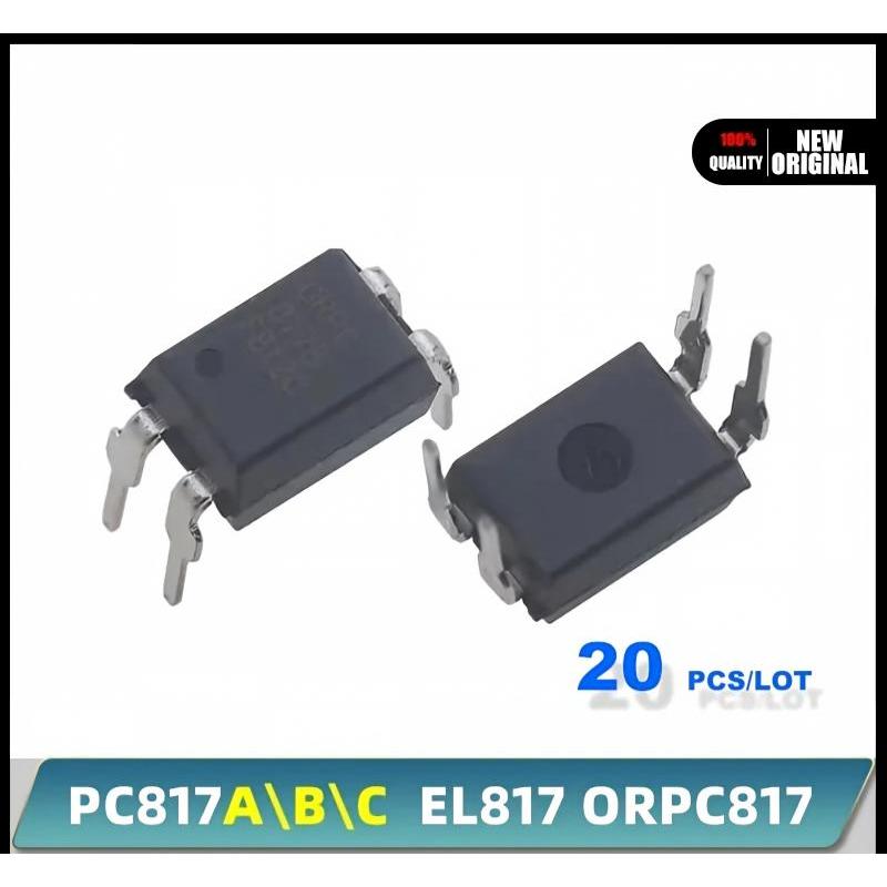 PC817A PC817B PC817C EL817B EL817C ORPC817B ORPC817C 0 Bộ ghép quang DIP-4 Mới 20 CÁI / lô
