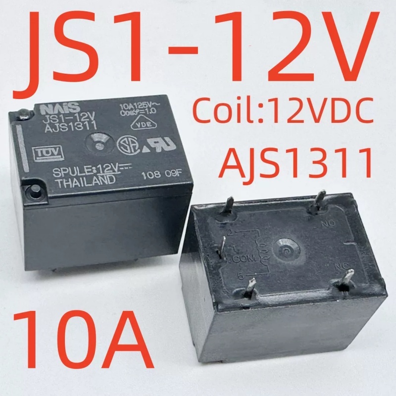 Rơle JS1-112V AJS1311 5 chân 10A