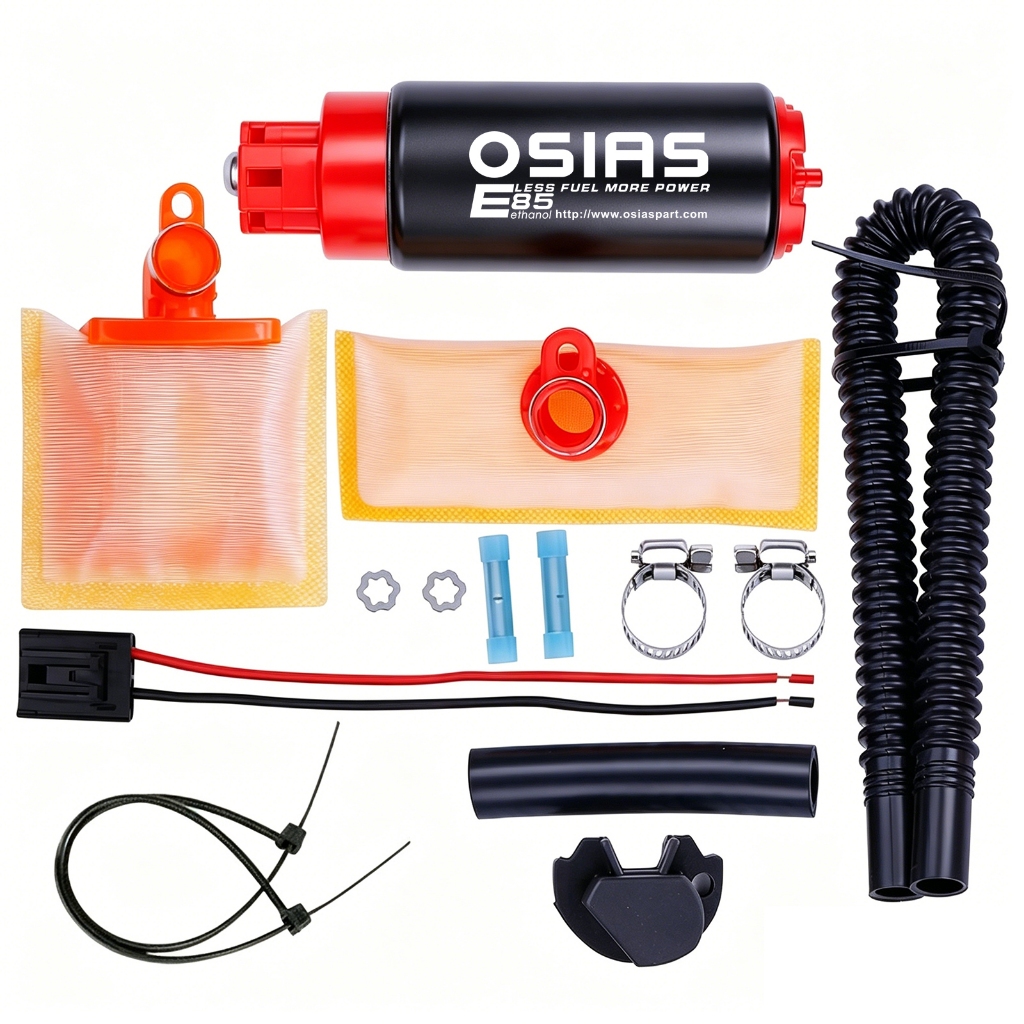 OSIAS 340LPH Bơm nhiên liệu lưu lượng cao an toàn E85 trong bình chứa E85 (高 ❈ ❈ ❈ ❈) "Thay thế Walb