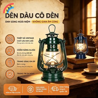 [FAS] Đèn bão đèn dầu chống bão ,đèn măng xông cắm trại tiện lợi ,phong cách cổ điển VN