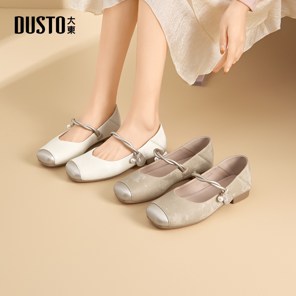 DUSTO giày Mary Jane nữ Giày bệt thời trang nữ DW26C0234A