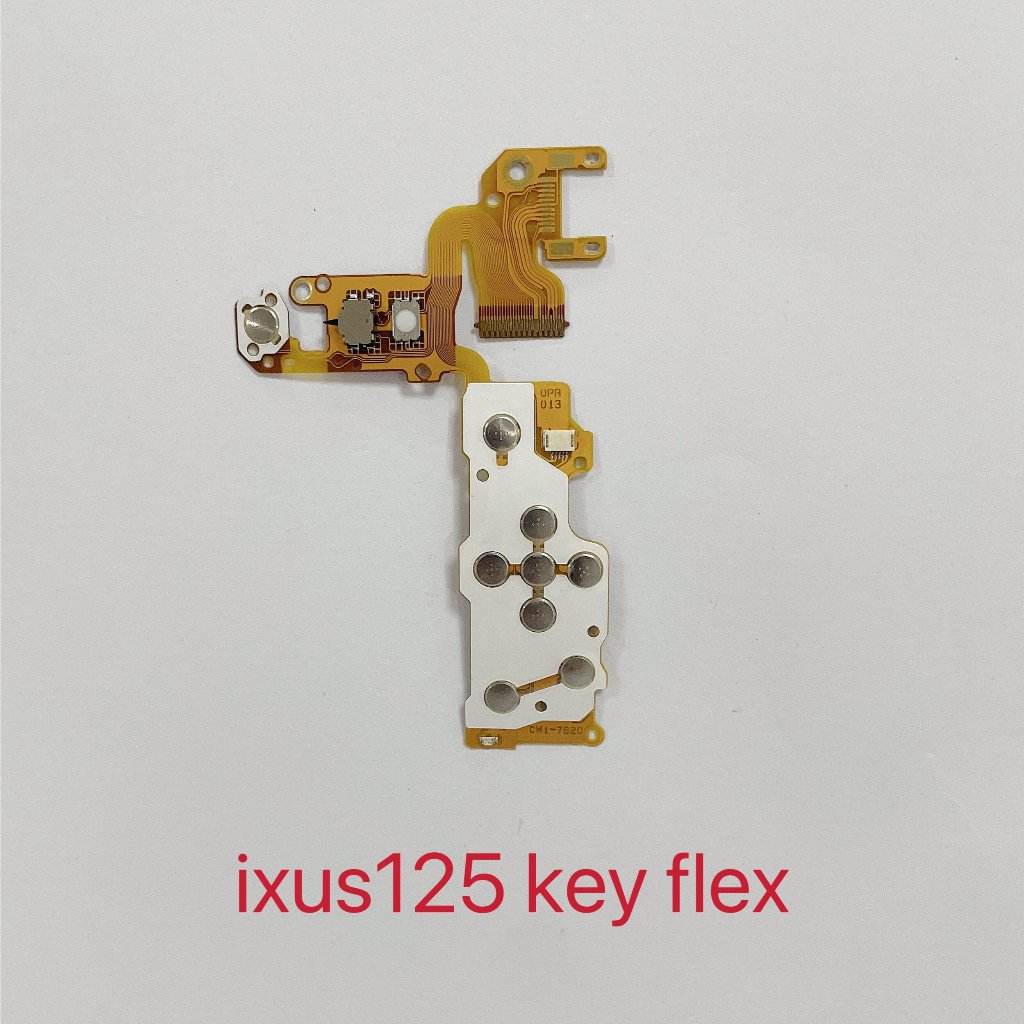 Mới IXUS125 Key Board Cáp Mềm Cho Canon IXUS125 ixus125 Camera Chìa Khóa Cáp Sửa Chữa Phần