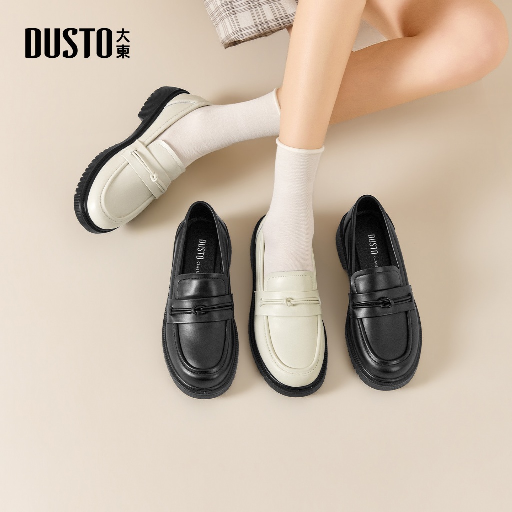 Giày lười DUSTO Giày nữ gót chân nữ Giày đế dày thoải mái DWA003260A