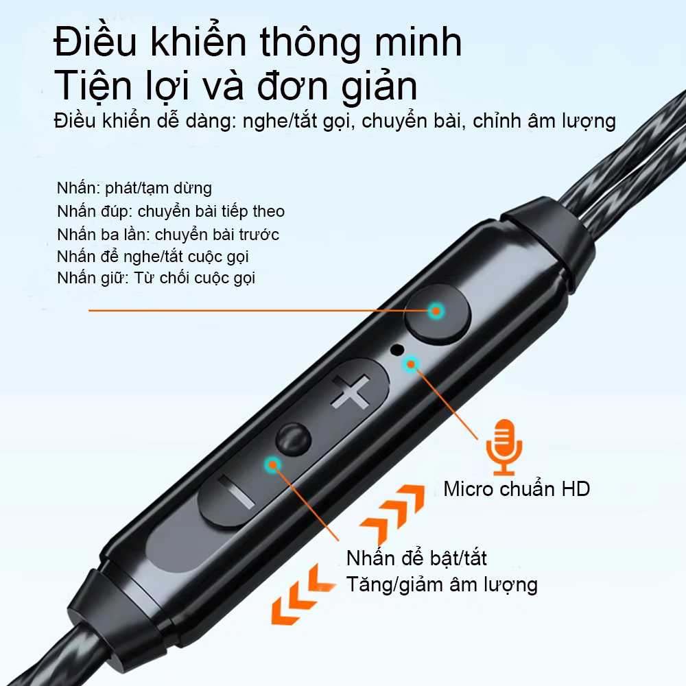 SPRISE M35 Bass Có Dây Tai Nghe Có Mic Khử Tiếng Ồn HiFi PC Máy Tính Để Bàn Tai Nghe Tai Nghe Đa Năng Kép 3.5mm / USB | BigBuy360 - bigbuy360.vn