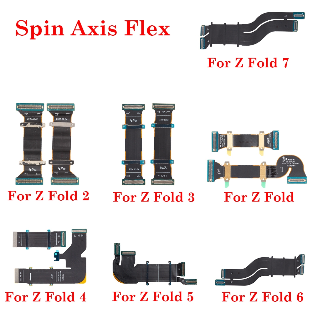 Thương hiệu Spin Axis Flex Cable cho SamSung Z Fold 4 5 6 7 Fold 3 2 F916 F926 F936 F946 F956 F966 B