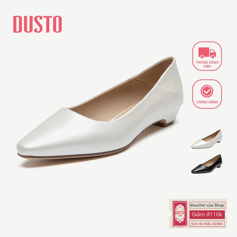 Giày da nữ thời trang DUSTO Giày nữ mũi nhọn Giày nữ DWA300942A