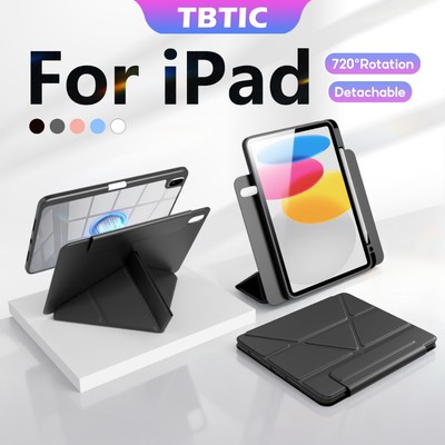 Ốp lưng từ tính TBTIC iPad 11th A16 10th 2025 10.9 inchi có khe bút chì cho A3354