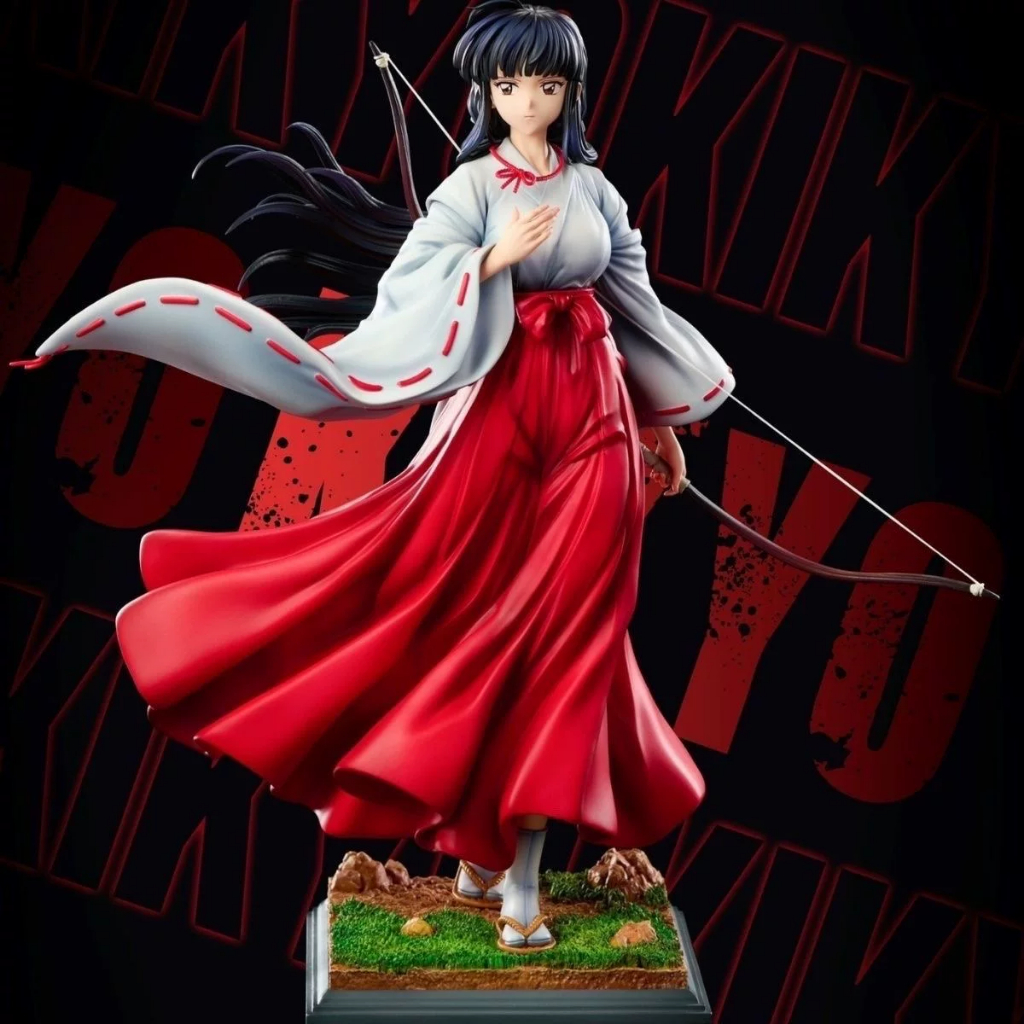 35cm INUYASHA Kikyo Hình PVC Đồ Chơi Mô Hình