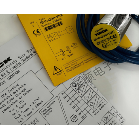 Công tắc tiệm cận chống cháy nổ Tuerke BI5-G18-Y1X BI5-G18-Y1 NI10-G18-Y1X NI10-G18-Y1 BI10-G30-Y1X 