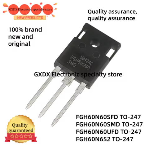 5 Chiếc Chính Hãng FGH60N60SFD 60N60SFD TO-247 FGH60N60SMD 60N60SMD FGH60N60UFD 60N60UFD FGH60N6S2 F