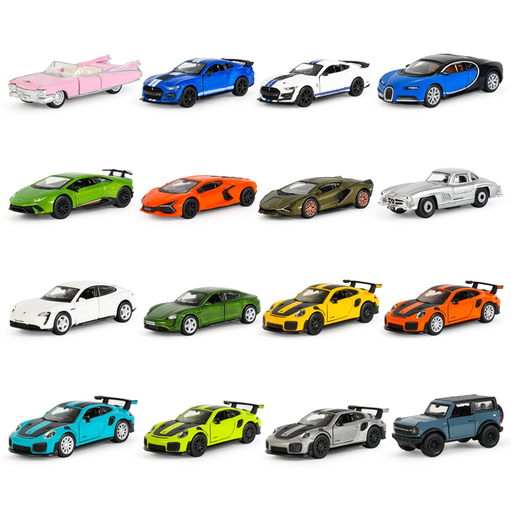 Bburago 1: 64 Porsche CADILLAC ELDORADO FORD BUGATTI LAMBORGHINI Tĩnh Die Cast Xe sưu tập Sở thích M