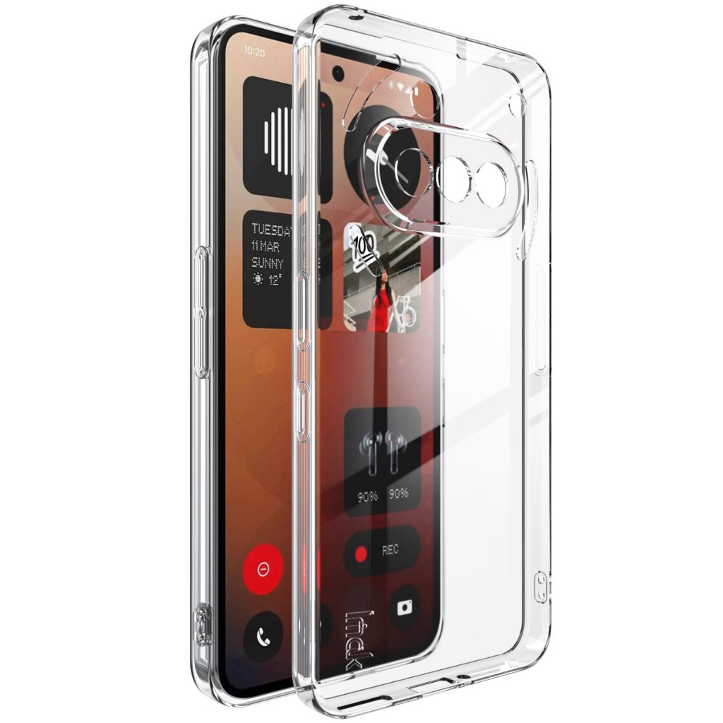 Imak for Nothing Phone 3a / 3a Pro 5G Case UX-5 Slim Super Clear TPU Back Cover có bảo vệ Camera