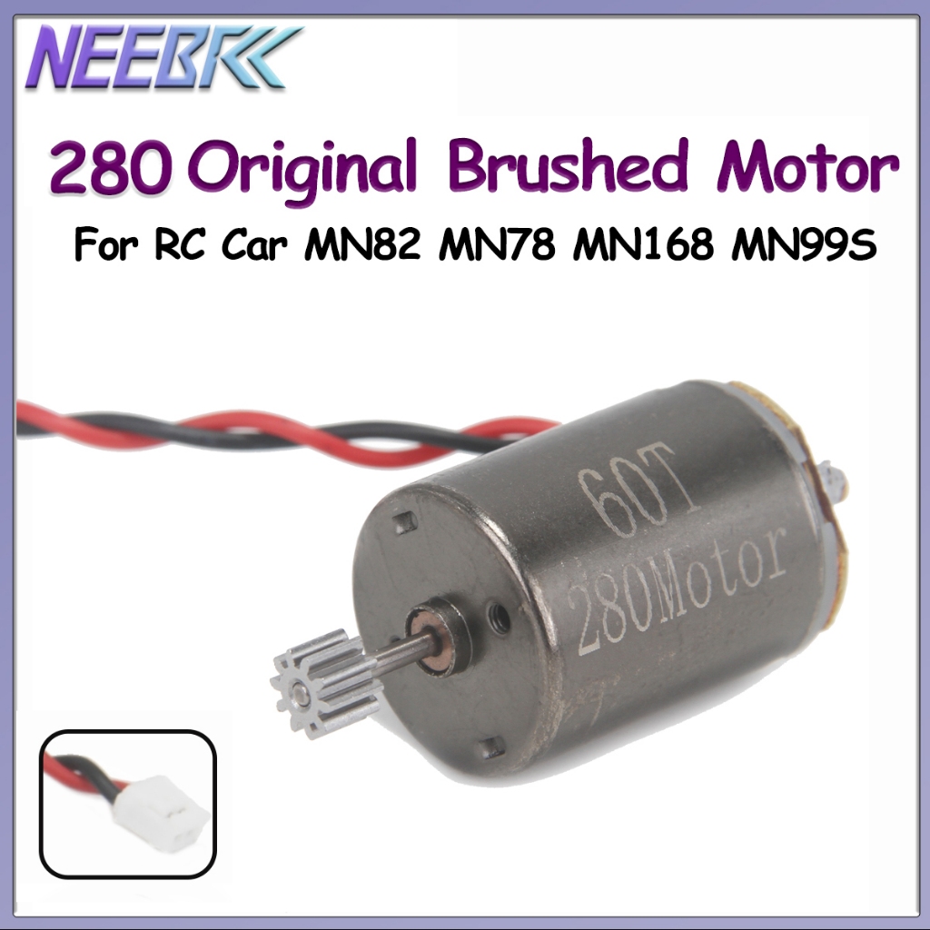 NEEBRC 280 Động Cơ Chải Cho 1 / 12 RC RC Xe MN78 MN82 MN168 MN99S LC79 Tốc Độ Cao Dễ Dàng Lắp Đặt Nâ