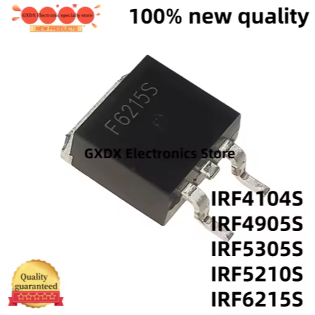 5 Chiếc IRF5210S IRF5305S IRF6215S IRF4104S IRF4905S F5210S F5305S F6215S F4104S F4905S STRLPBF TO-2