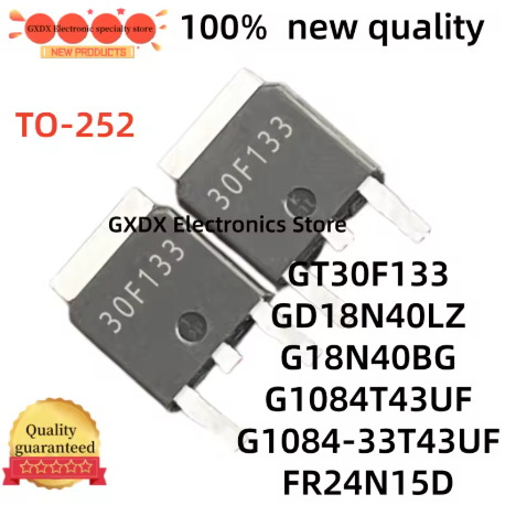 5 CÁI G1084 G1084-33T43UF G1084-33 FR24N15D FR24N15 GT30F133 30F133 GD18N40LZ GD18N40 G18N40BG G18N4