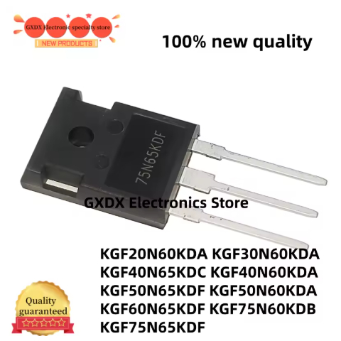 1-5 CÁI KGF40N60KDA KGF40N65KDC KGF75N65KDF KGF30N60KDA KGF75N60KDB KGF50N60KDA KGF50N65KDF KGF60N65