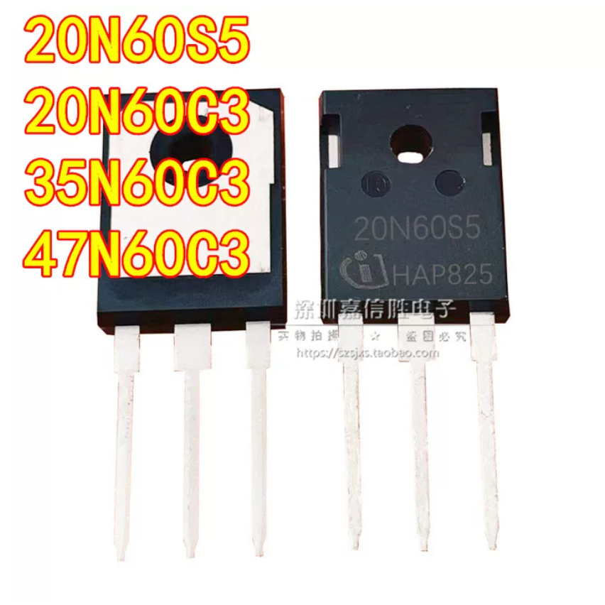 1-5 Chiếc SPW chính hãng hoàn toàn mới 20N60S5 20N60C3 24N60C3 35N60C3 47N60C3 TO-247