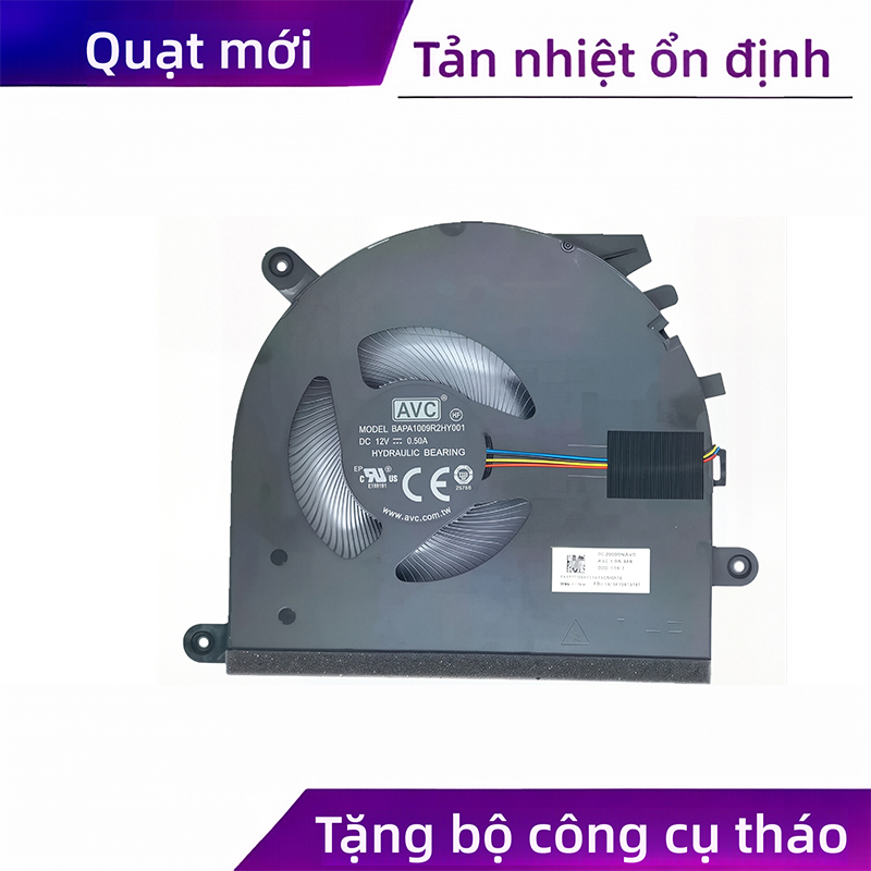 Thích hợp cho Quạt làm mát CPU hoàn toàn mới Lenovo LOQ 15IAX9E-Type 83LK Series (Công cụ sửa chữa t