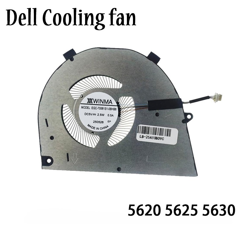 0T8R2T Quạt CPU Làm Mát Laptop Cho Dell Vostro 16 5620 5625 5630 T8R2T EGCG-70061S1-0BHB6 EGCG-70061