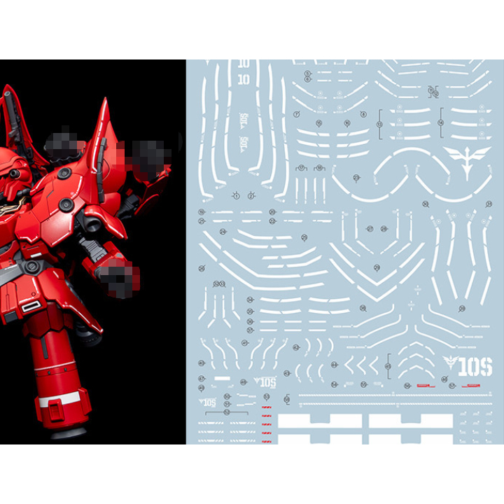 20260717 Decal trượt nước chi tiết EVO áp dụng cho SD Q BB 392 NEO ZEONG fluo EVOSD001 (Không có hìn