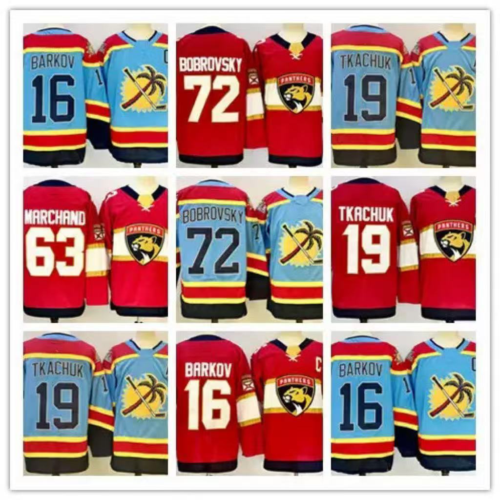 NHL Khúc Côn Cầu Jersey Panthers Khúc Côn Cầu Jersey Thêu Thể Thao hiphop Rời Tay Dài Nhà Mỹ Huấn Lu