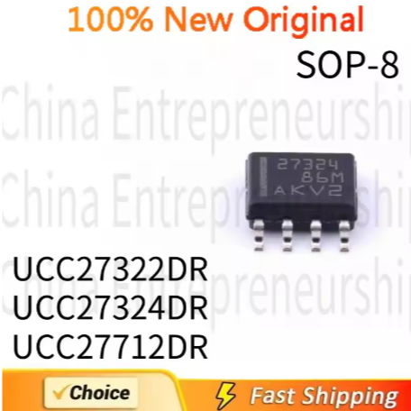 5 CHIẾC SOP-8 UCC2322DR UCC27324DR UCC27712DR SOP-8 chip quản lý công suất trình điều khiển cổng SMD
