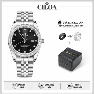 CILOA-đồng hồ nam chống nước đồng hồ nam chính hãng  đồng hồ dây thép-672