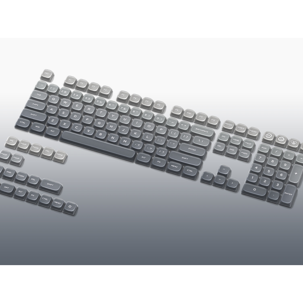 Womier Jelly Low Profile Matte Shadow 127 Phím Bộ Keycaps tùy chỉnh cho bàn phím cơ Gateron MX Gamer | BigBuy360 - bigbuy360.vn