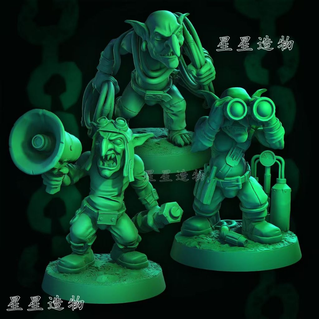 SK-Beast-Human Mông-Jingdi-Jinggebu-Lin Zhan-Hammer Fantasy dnd In 3D Mô Hình Trắng Cờ Vua Mảnh Bảng