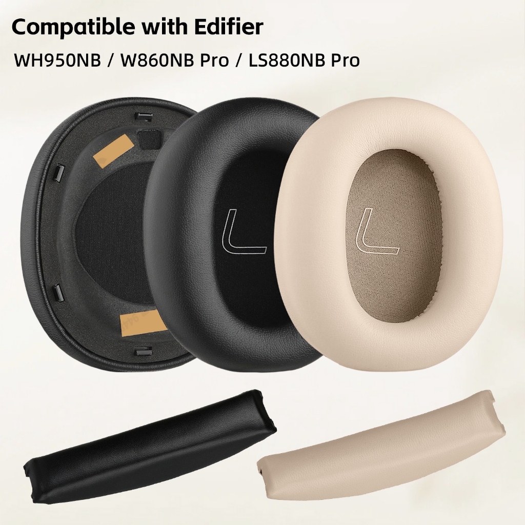 1 Cặp Miếng Đệm Tai Thay Thế Cho Edifier WH950NB / W860NB Pro / LS880NB Pro Tai Nghe Earpads Băng Đô