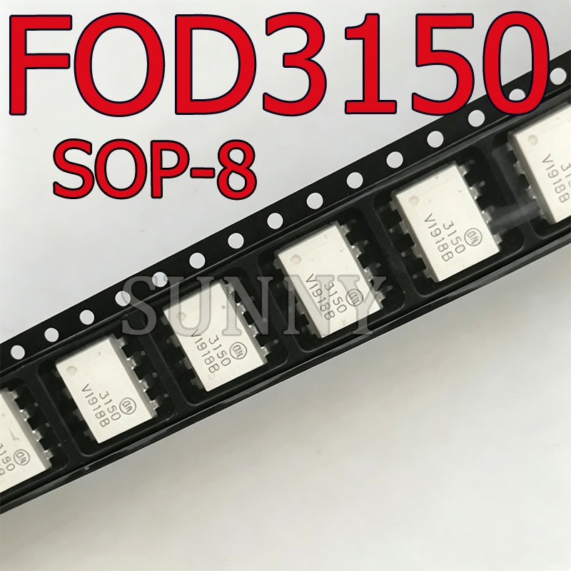 5 ~ 10 CÁI FOD3150 3150 FOD3150A Bộ tách quang cách ly Bộ ghép quang Miếng dán SOP-8